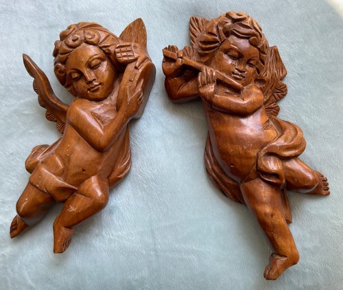 Angeli legno putti - 2, in