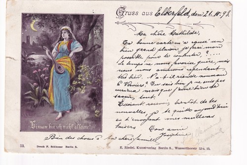 Cartolina saluti elberfeld - cartolina,