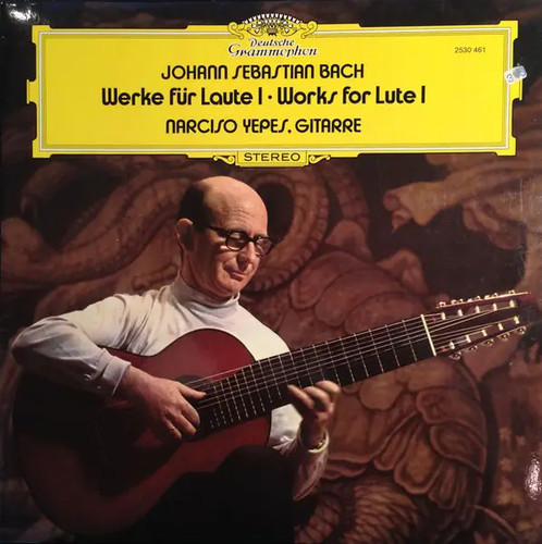 Bach werke für laute - bach,