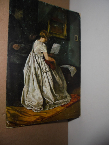 Cartolina canzone liuto - canzone,