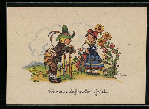 Cartolina artistica liesel - artistica,