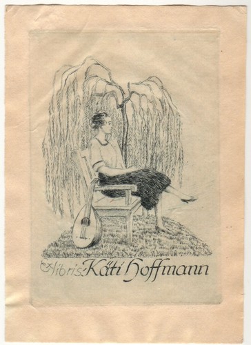 Anonym exlibris für käti - exlibris,