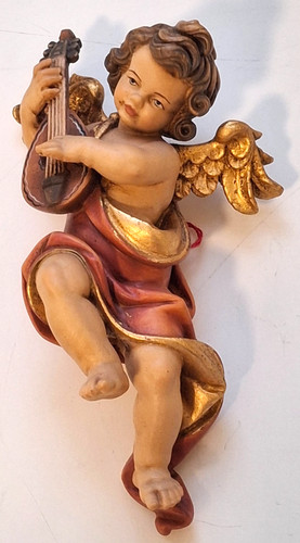 Statua legno scolpito - statua, in
