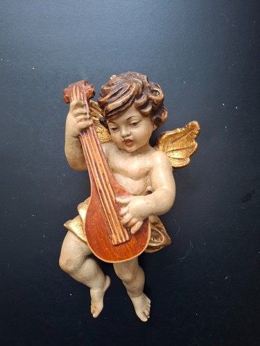 Angelo putti con liuto - , da
