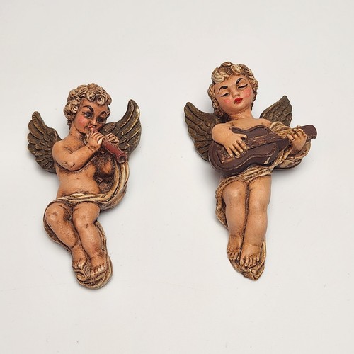 Coppia putti angeli figure - , da